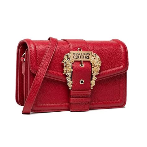 versace bauletto rosso|Borse a Mano Donna .